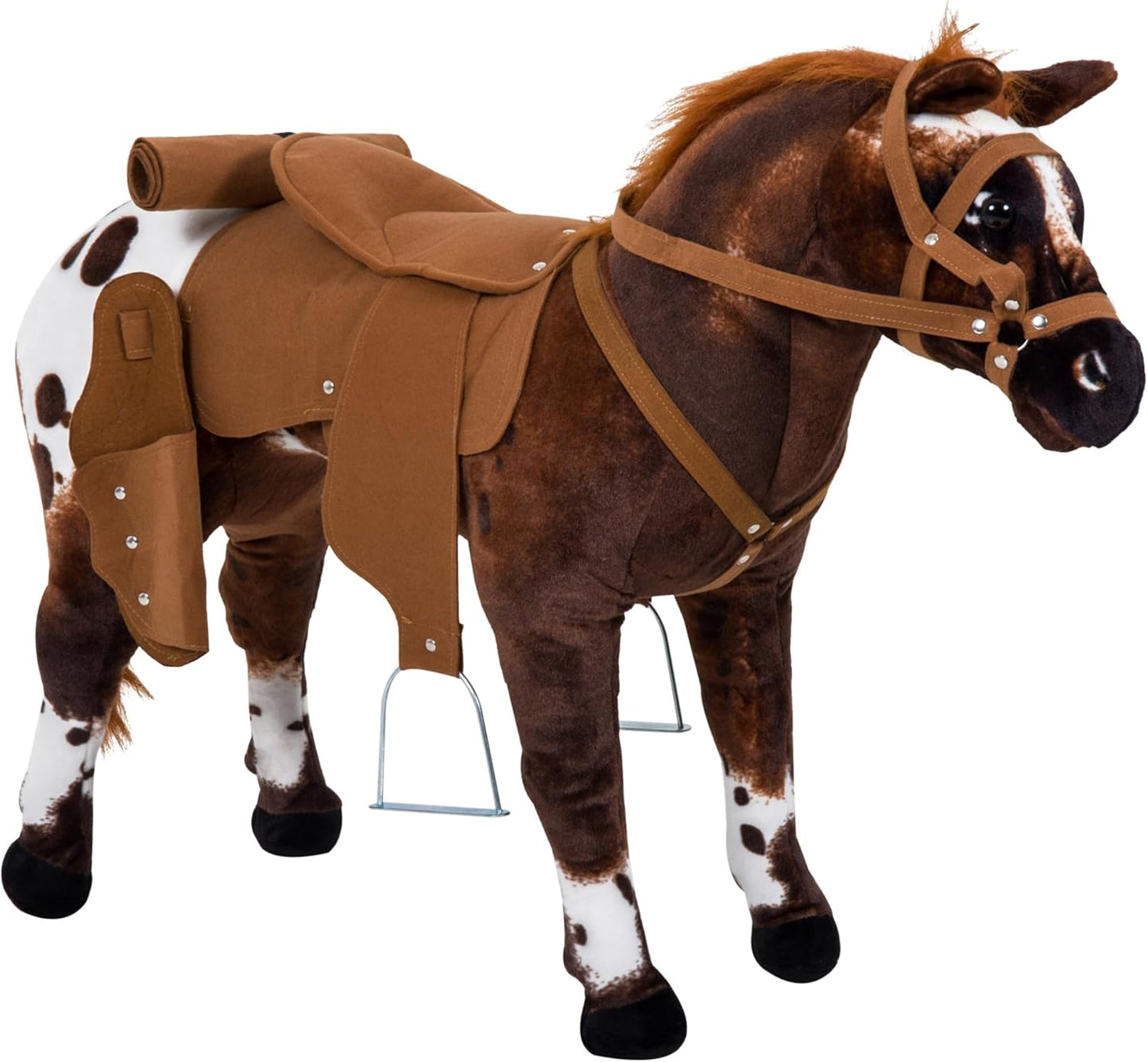 Qaba Sound-Making Ride On Horse for Toddlers with Sounds