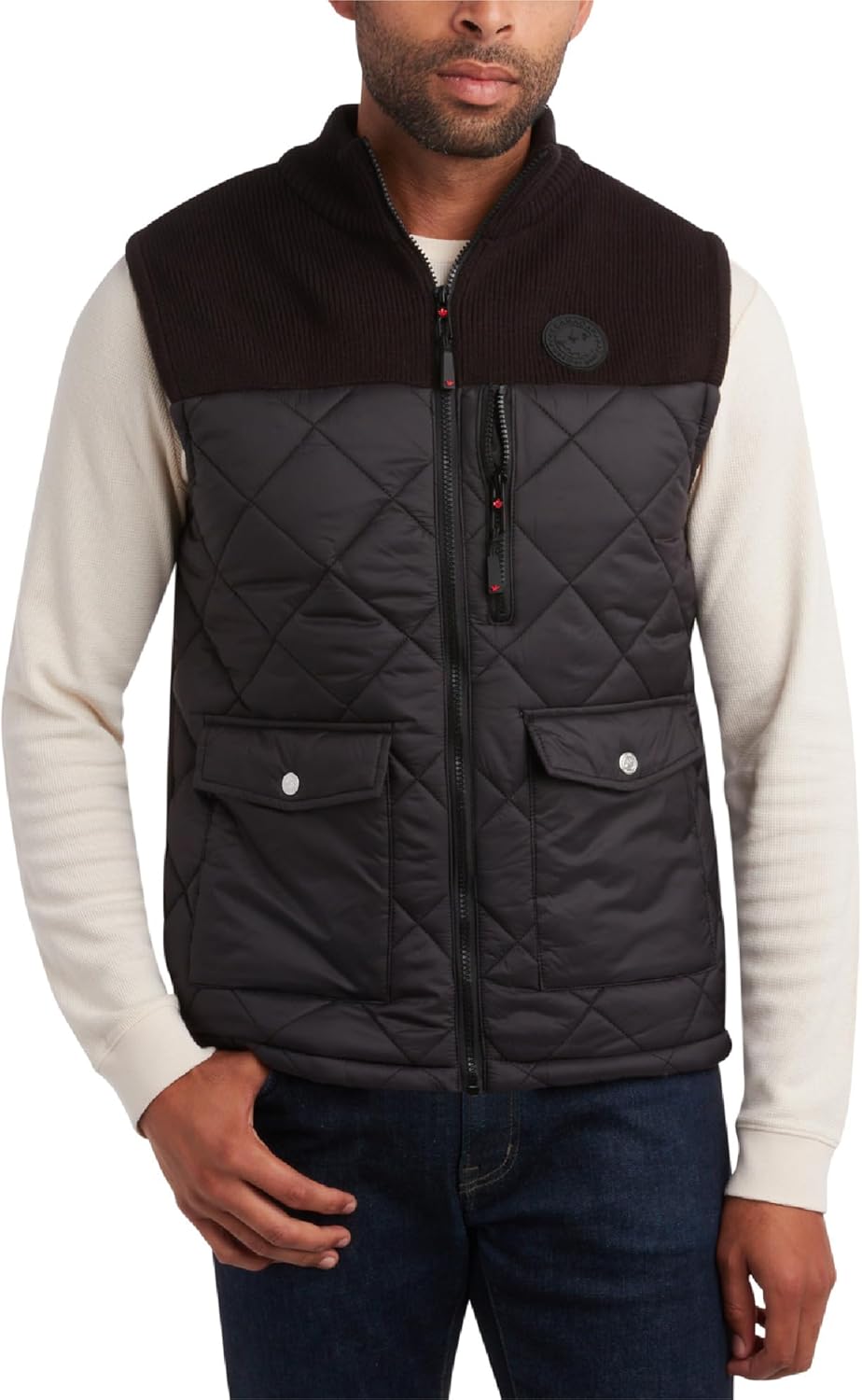 Quilted Warm Men's Vest - Canada Weather Gear