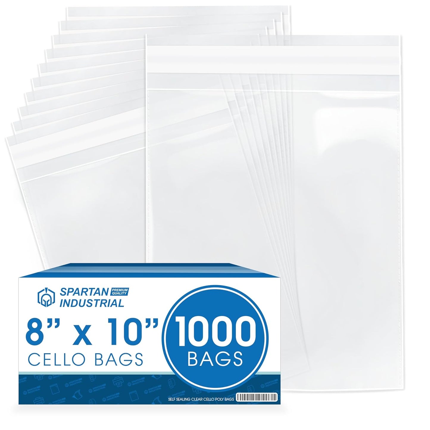Crystal Clear Resealable Cello Poly Bags for Packaging Needs