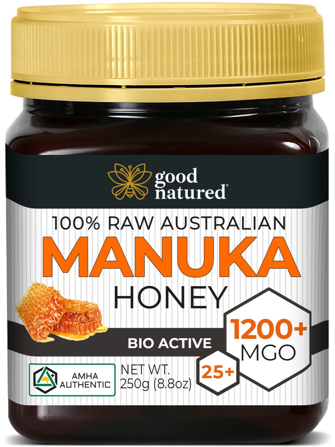 Good Natured Manuka Honey MGO 1200+ for Health Benefits