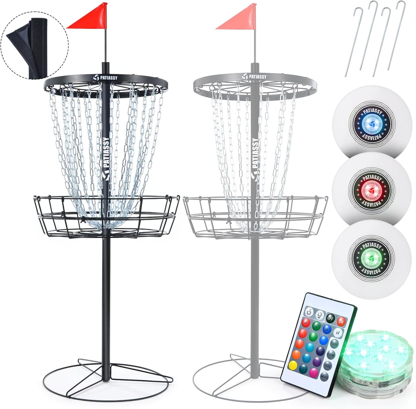 2-Level Disc Golf Basket by Patiassy