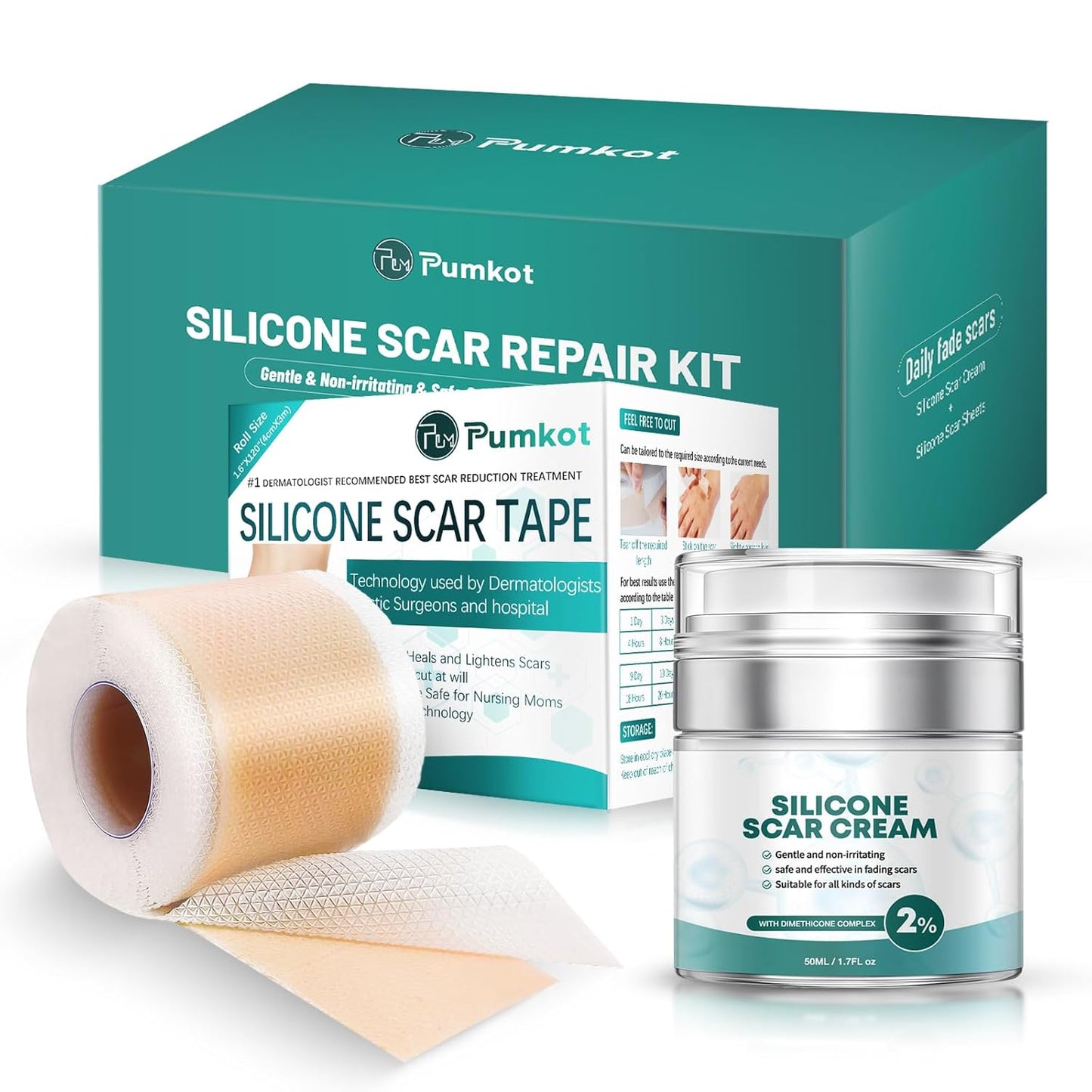 Advanced Silicone Scar Treatment Bundle for Effective Repair