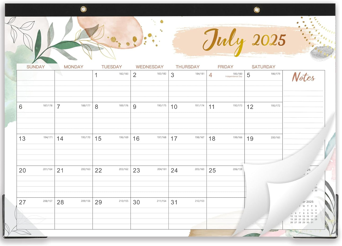 2025-2026 Large Desk Calendar - Organize Year Ahead!