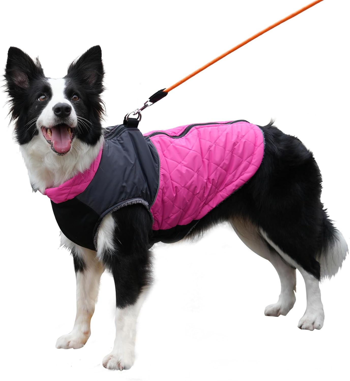 Warm Fleece Dog Coats for Medium Dogs - Waterproof Puppy Jacket