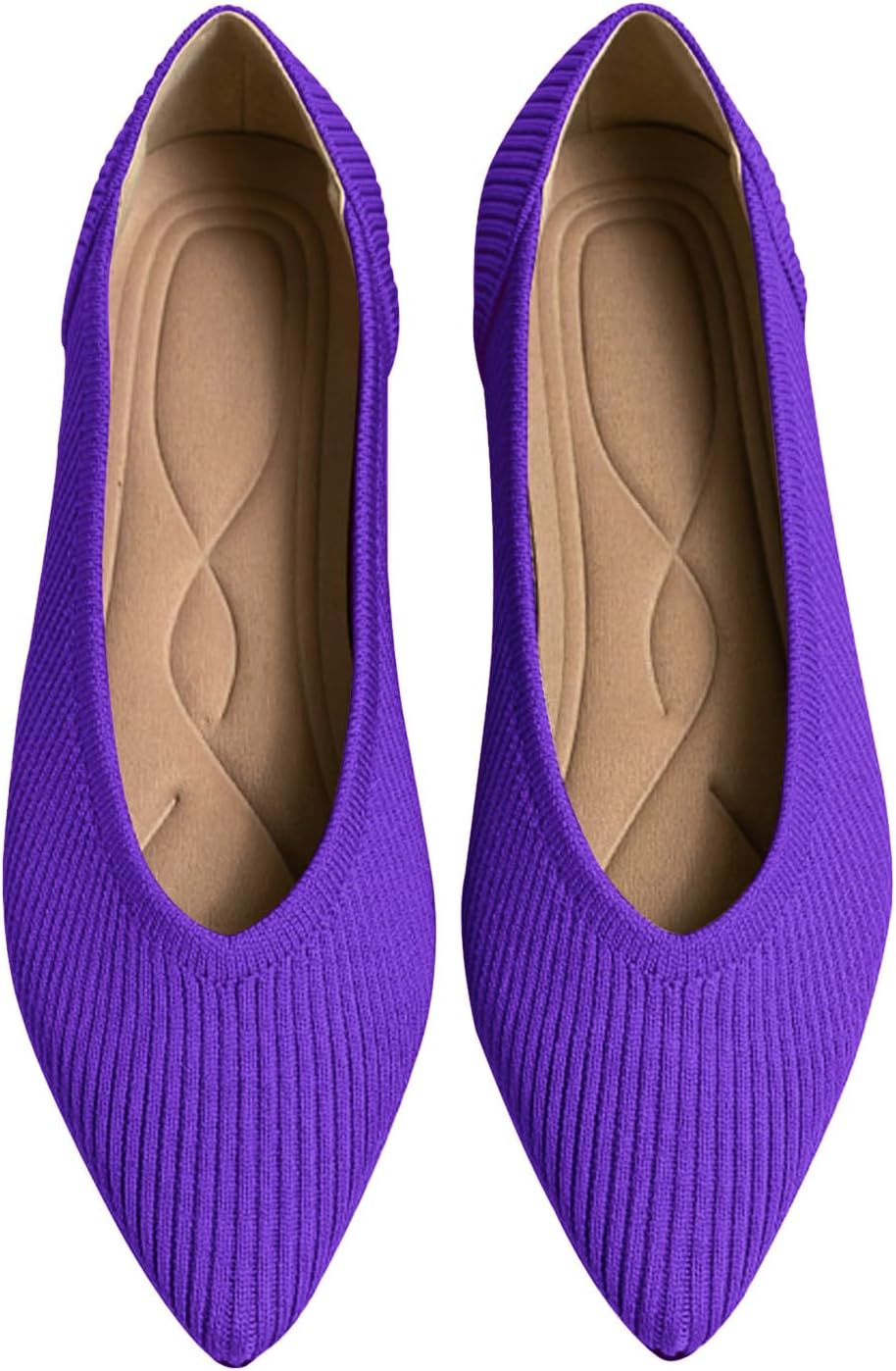 Comfortable Women's Flats Shoes with Pointed Toe Design