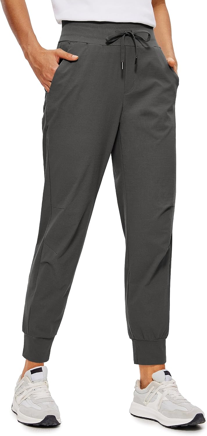 CRZ YOGA Athletic High Waisted Joggers for Women - Perfect Fit