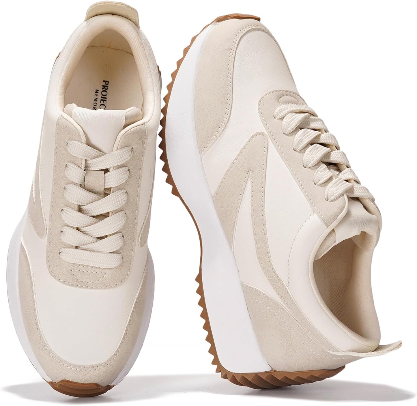 Project Cloud Womens Sneakers - Lightweight Non-Slip Fashion Shoes