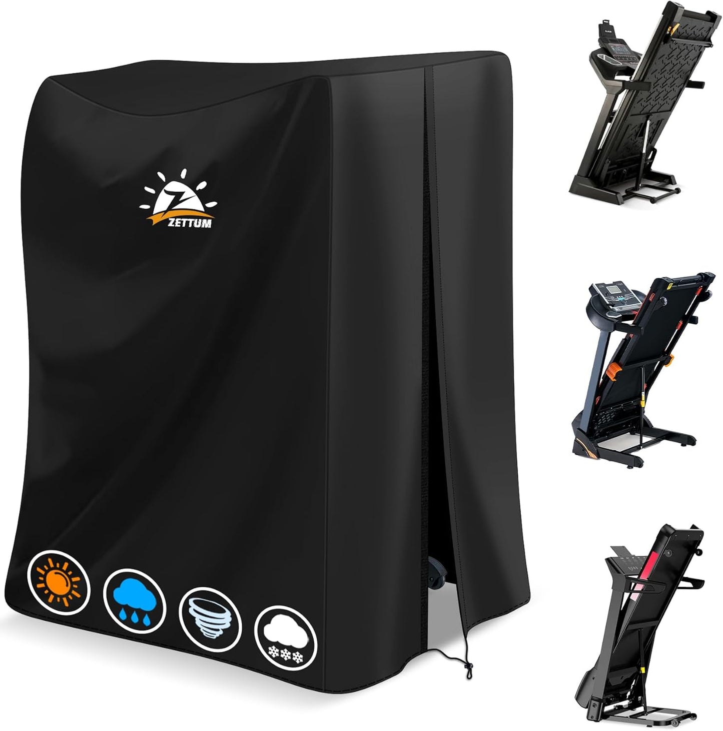 Zettum Treadmill Cover - Waterproof Dust Cover for Treadmills