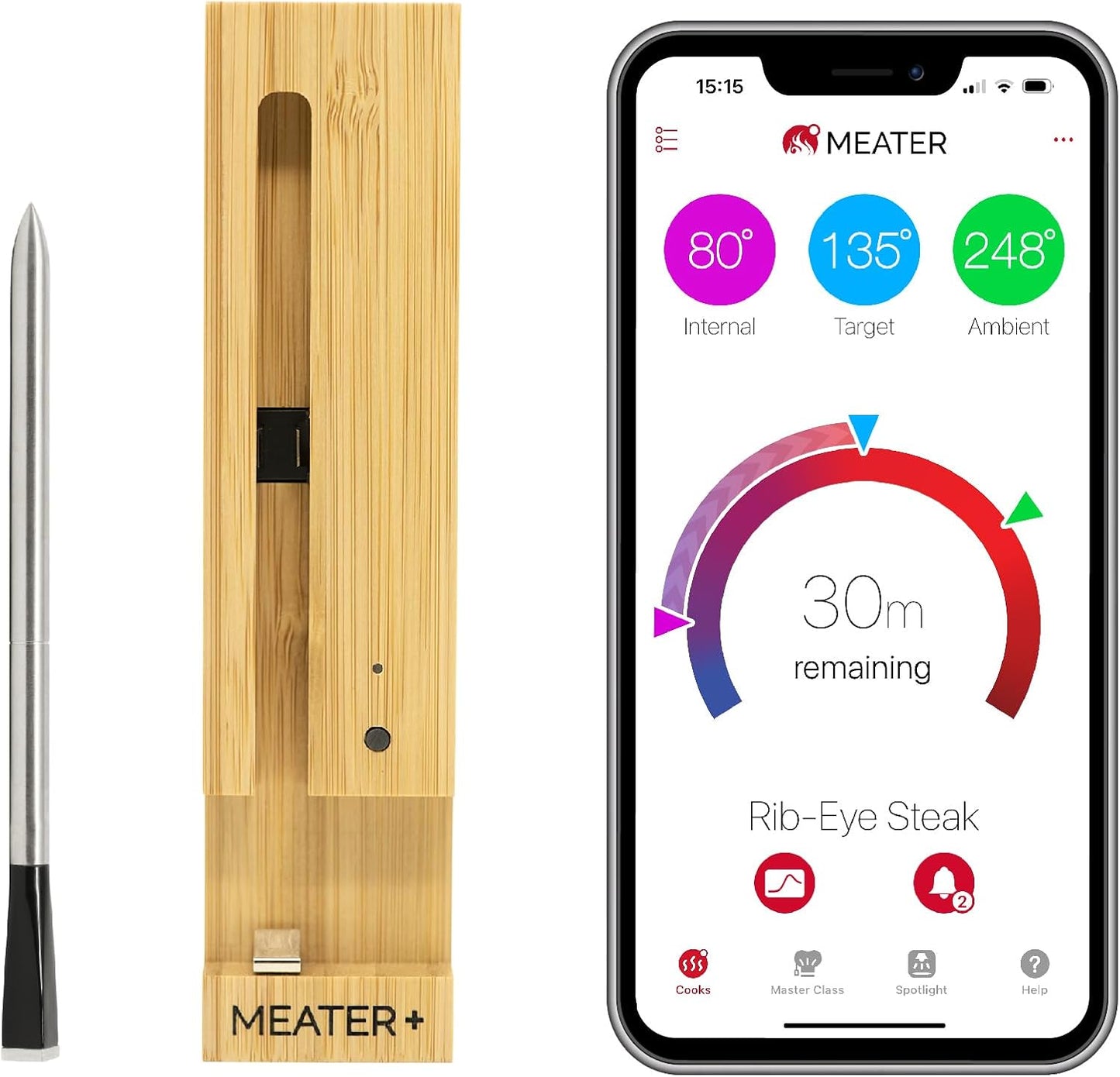 MEATER Plus: Perfectly Cooked Meats Every Time