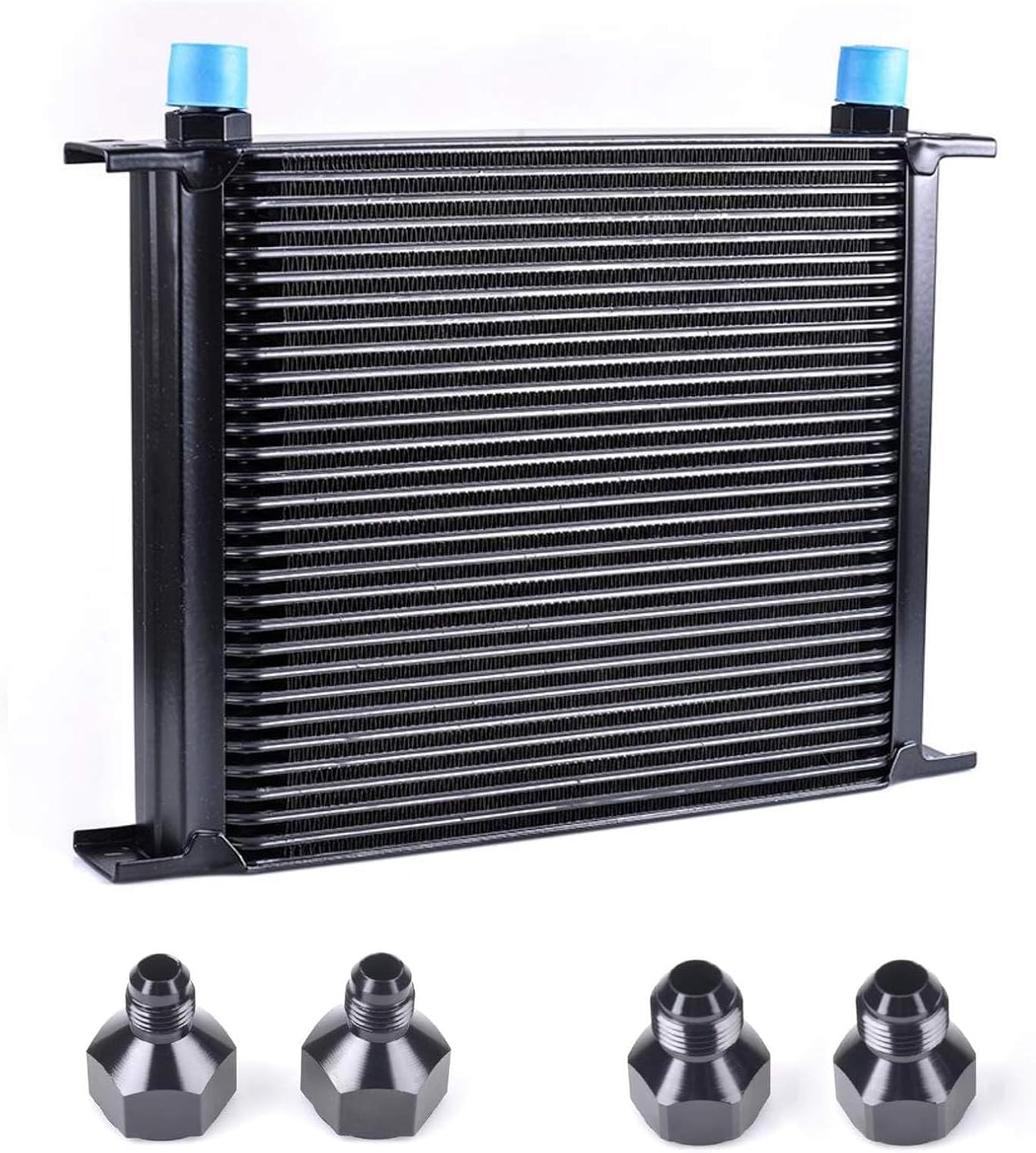30 Row AN10-10AN Stacked Plate Oil Cooler by ZHSYMX