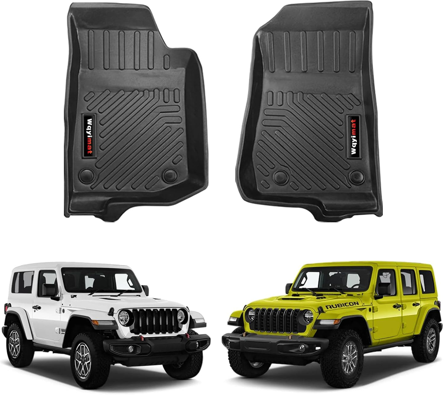 Custom Floor Mats for 2018-2024 Jeep Wrangler JL & Gladiator