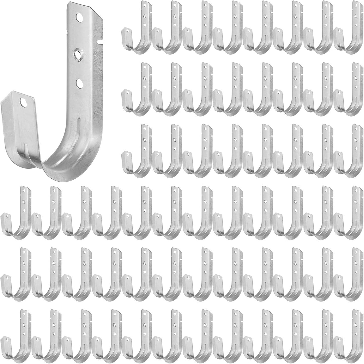 Blulu 2 Cable J Hooks - Heavy Duty Wire Management Solution