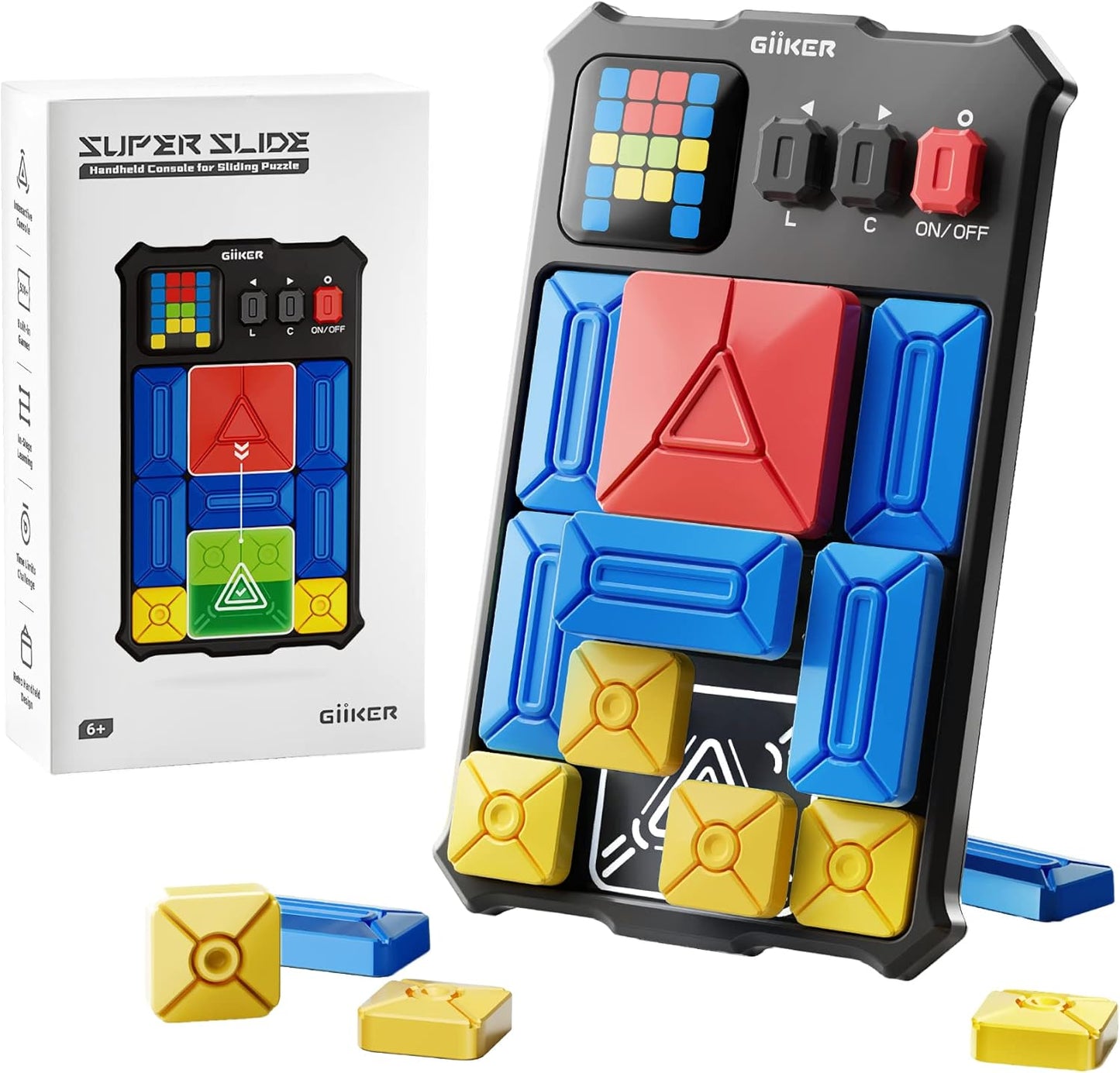GiiKER Slide Puzzle: 500+ Challenges Brain Teaser