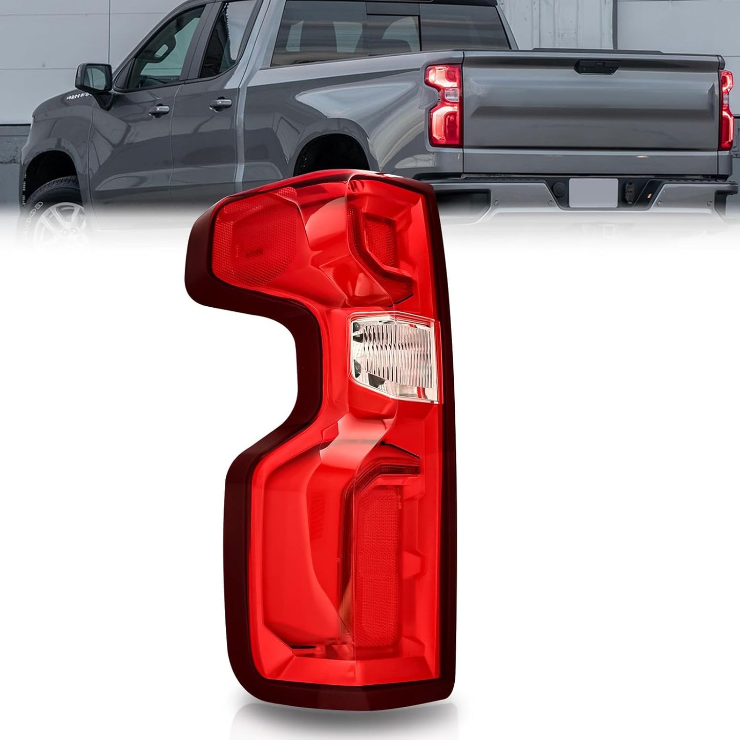 JFN LED Tail Lights Assembly for 2019-2023 Chevy Silverado 1500