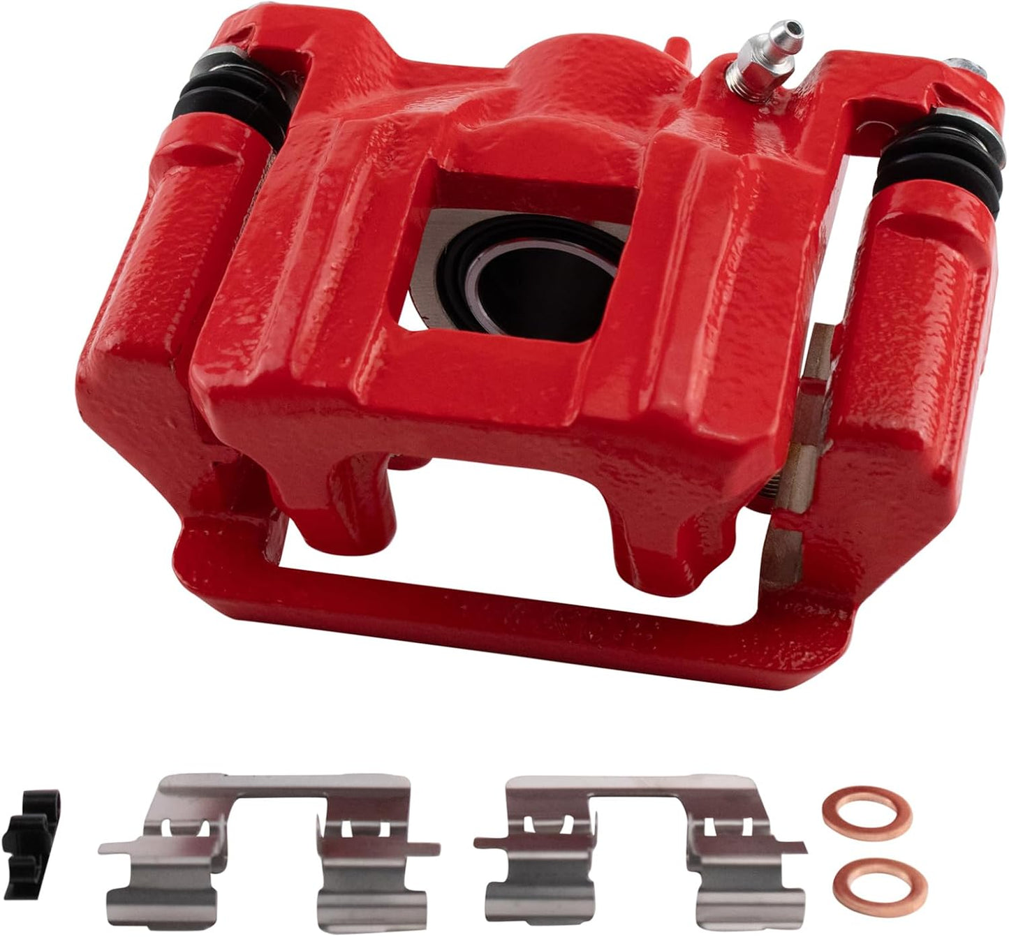 TRQ Rear Right Brake Caliper Performance Red for Honda Pilot
