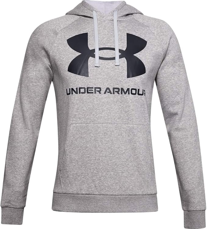 Under Armour Men's Rival Fleece Big Logo Hoodie for Comfort