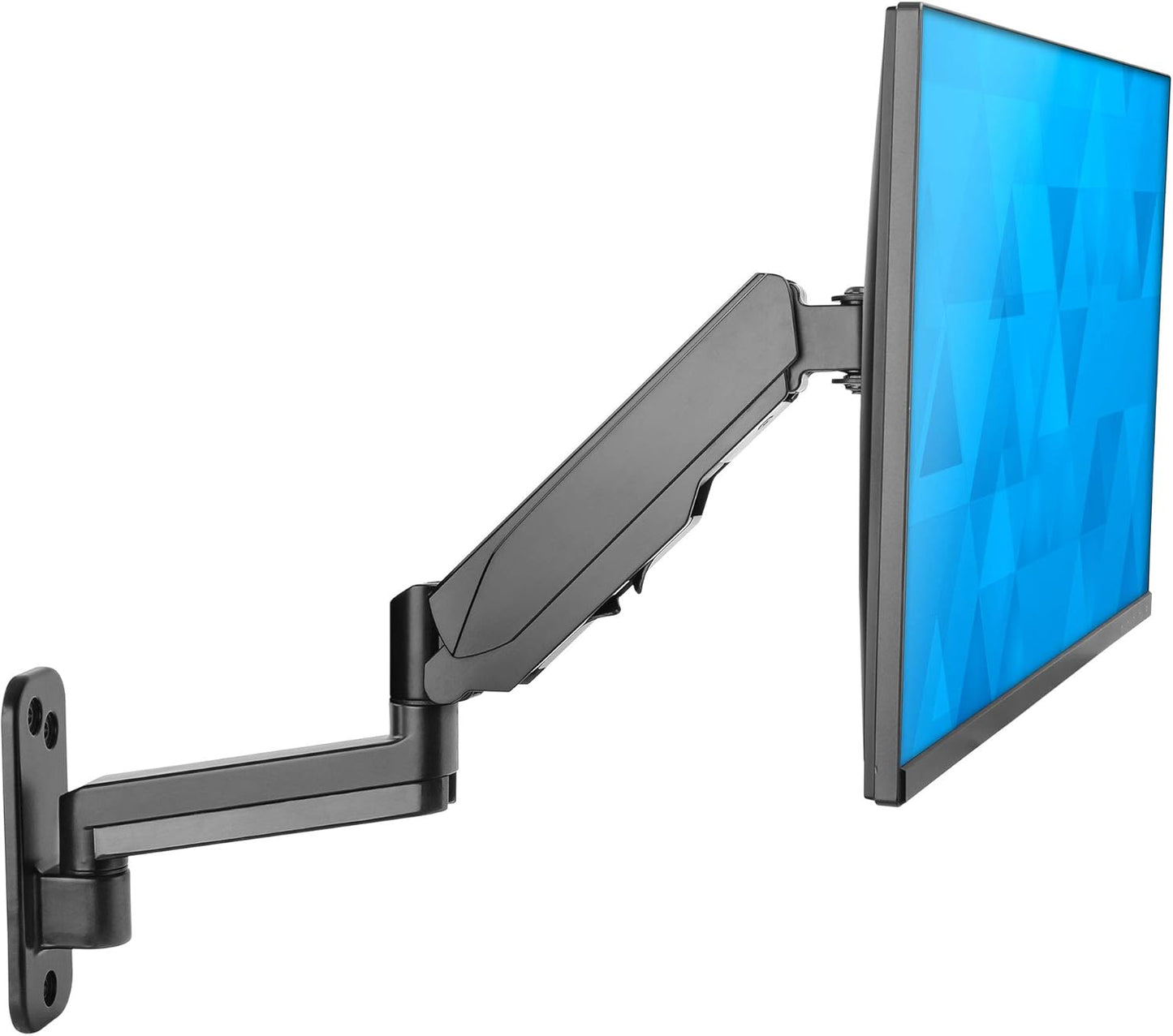 Mount-It! Monitor Wall Mount with Full Motion Gas Spring Arm