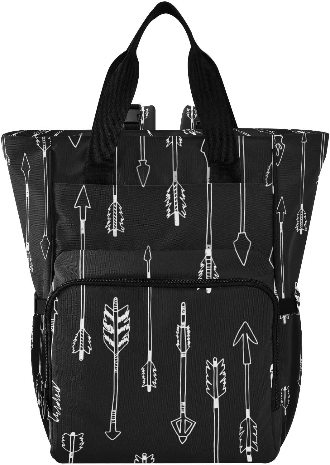 SPRIPORT Tribal Arrows Diaper Bag Backpack - Ultimate Baby Travel Companion