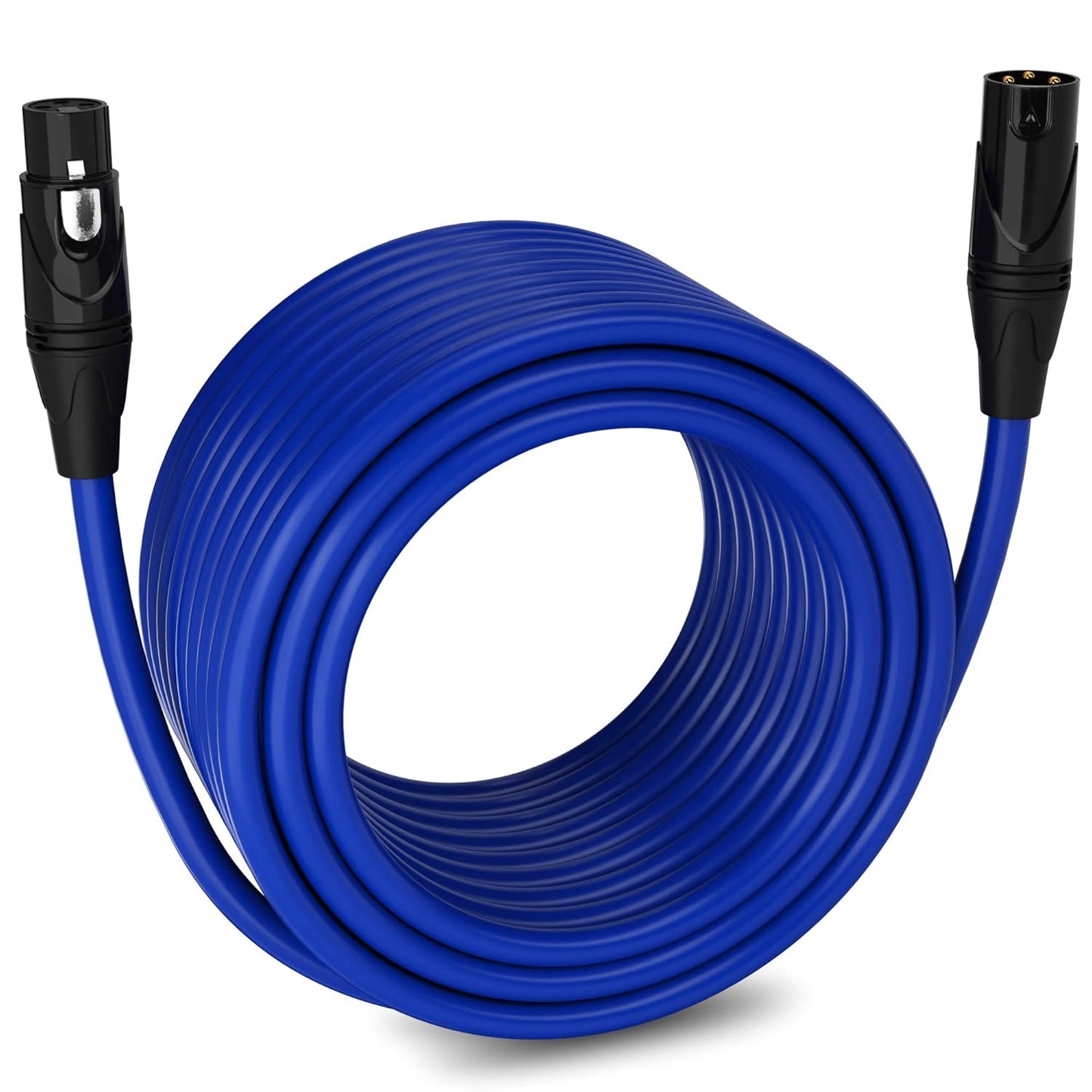 LyxPro 100 Feet XLR Microphone Cable for Pro Audio Use