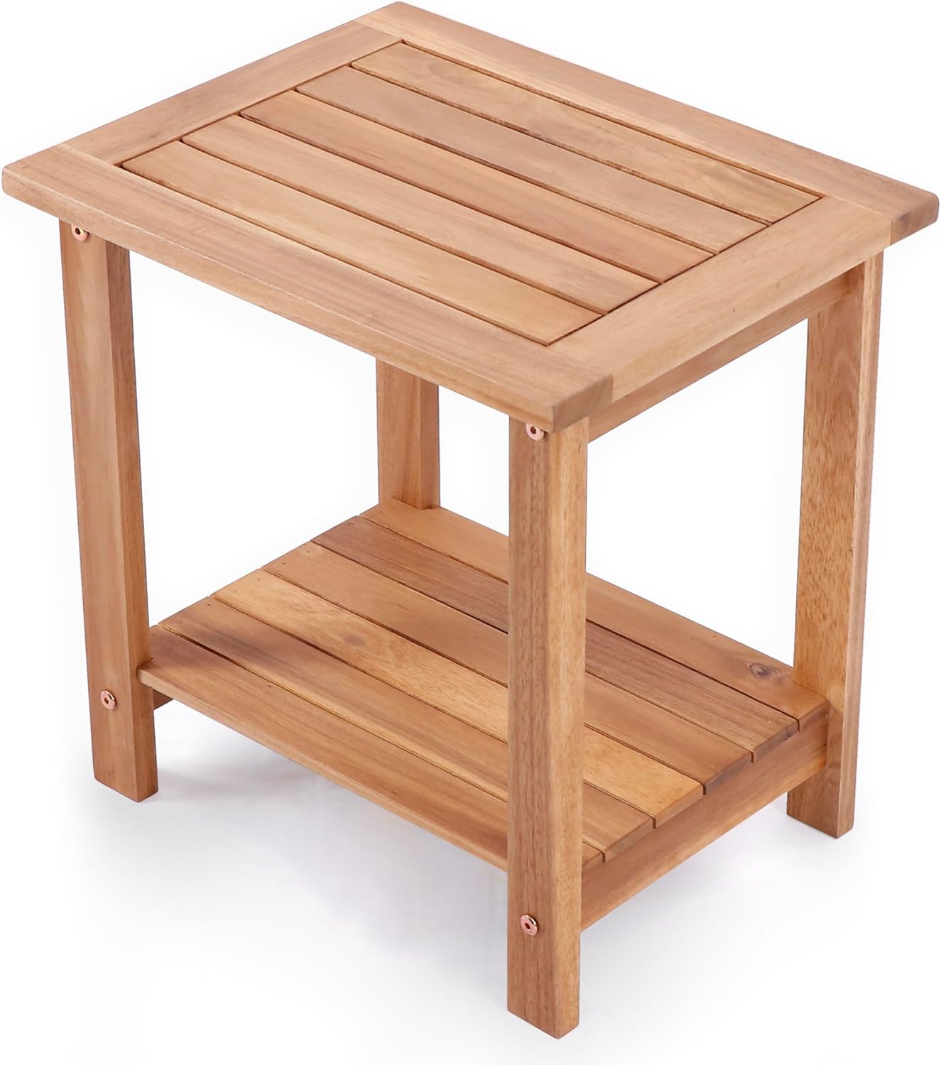 Double Adirondack Side Table for Indoor and Outdoor Use