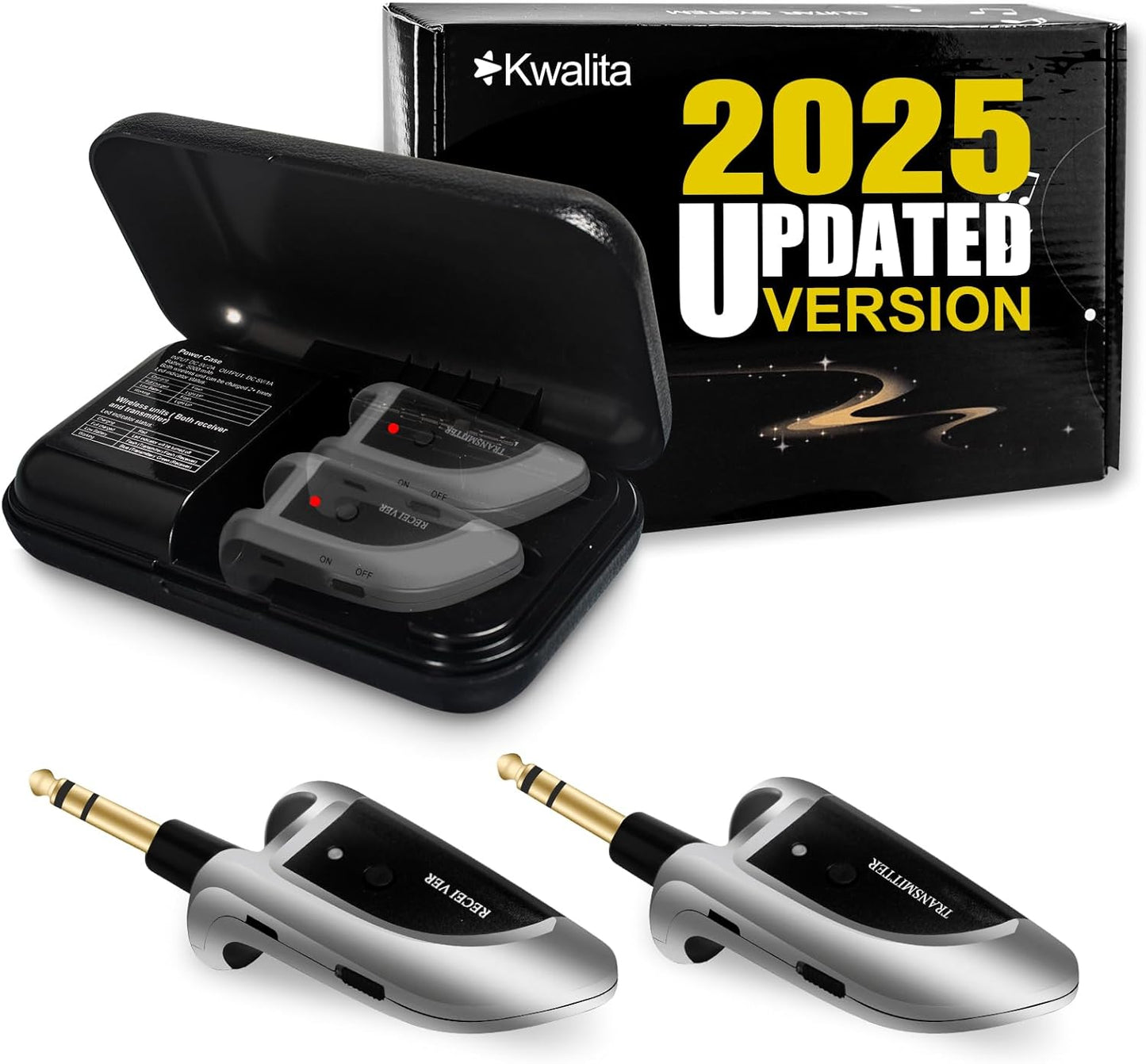 Cordless Rechargeable Guitar System for Ultimate Convenience