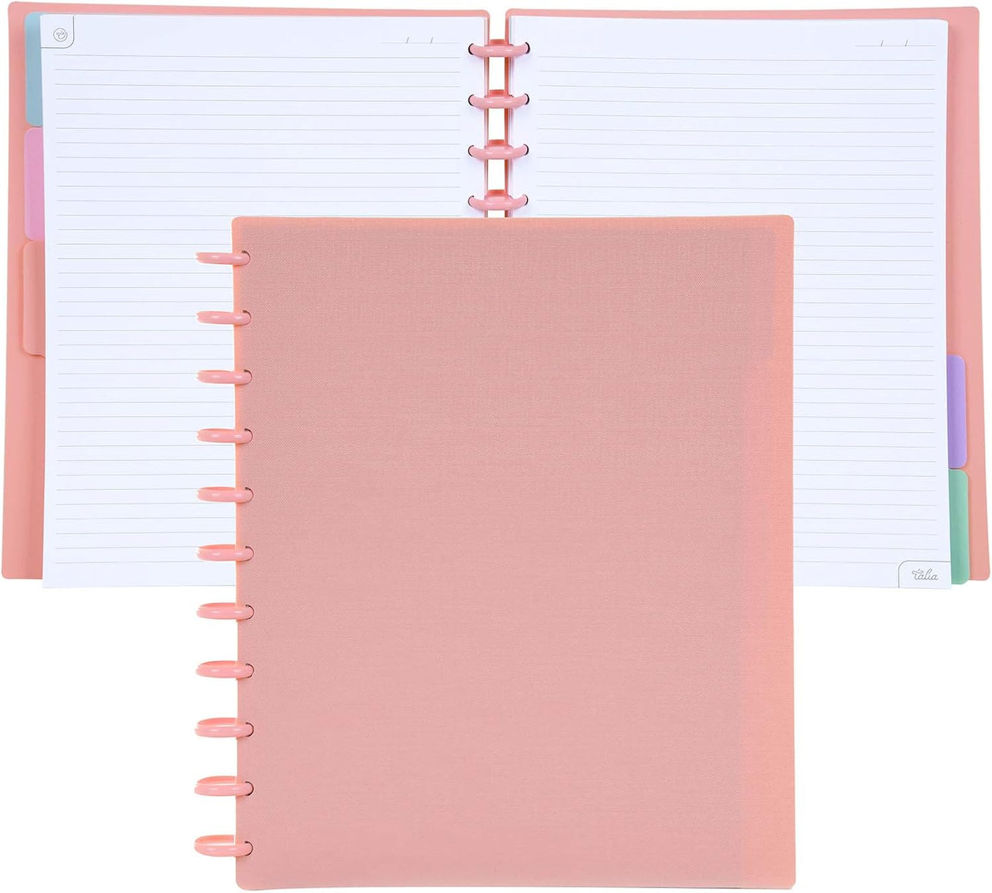 Talia Discbound Notebooks for Customizable Planning and Organizing