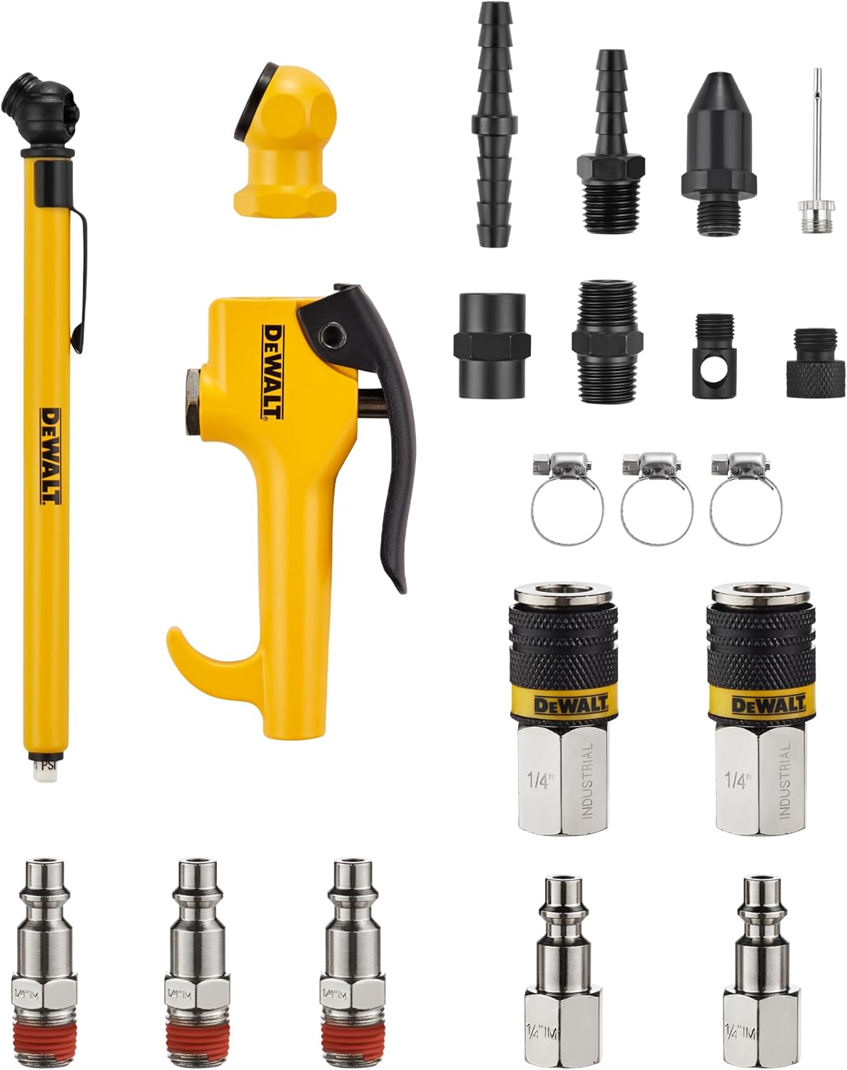 Durable 21-Pc Air Compressor Kit - Effortless Operation