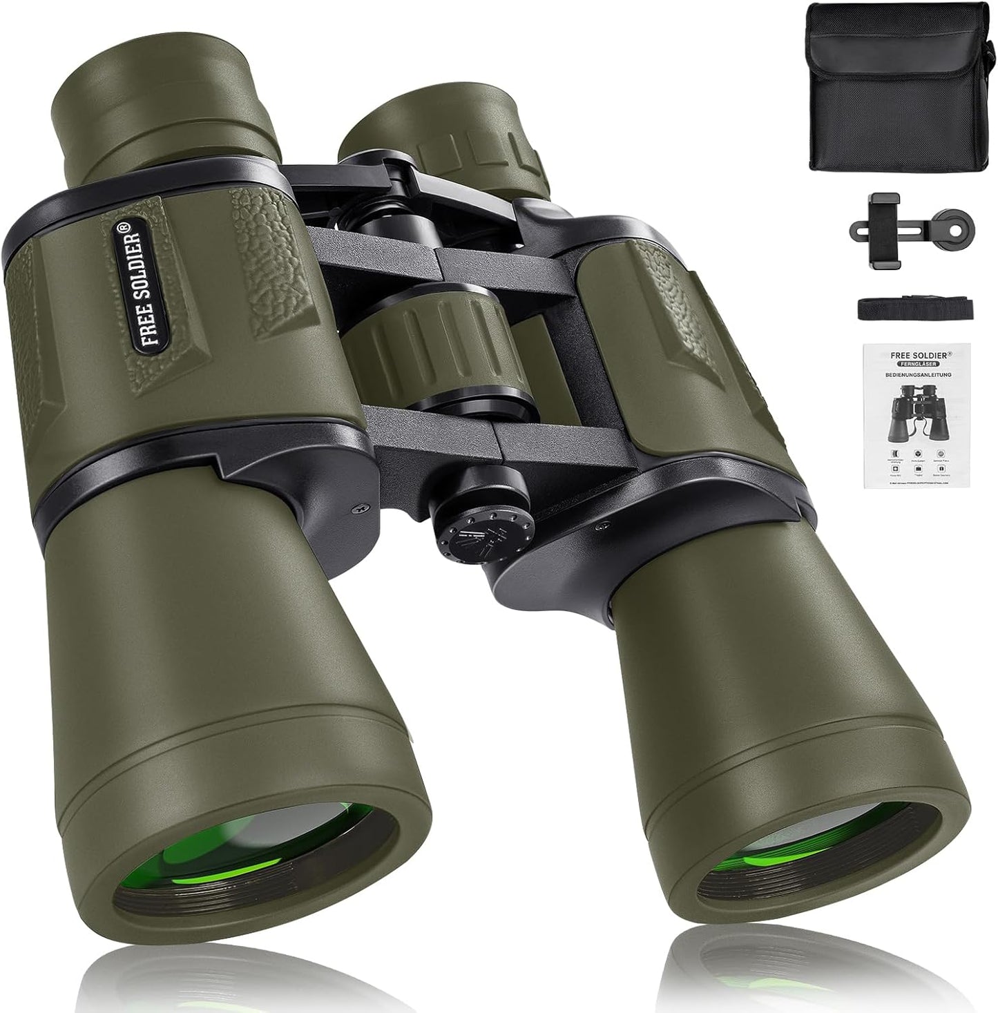 20x50 High Powered Hunting Binoculars for Adults with Night Vision