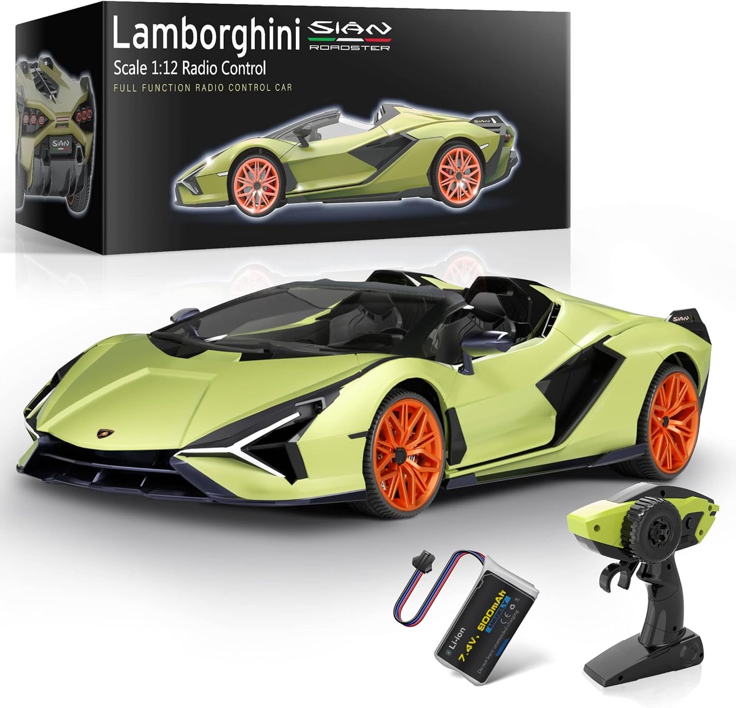 MIEBELY Lamborghini Remote Control Car for Enthusiasts and Kids