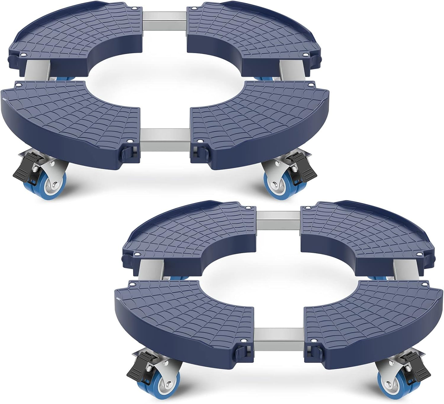 VANCASTLE Plant Caddy with Lockable Wheels for Easy Mobility