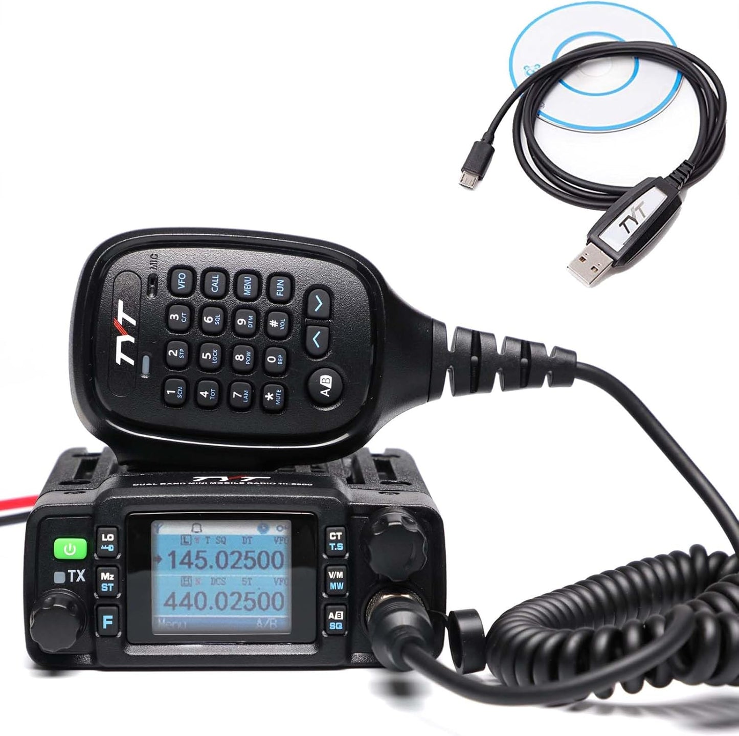 TYT TH-8600 Dual Band Mini Mobile Transceiver for Car Use