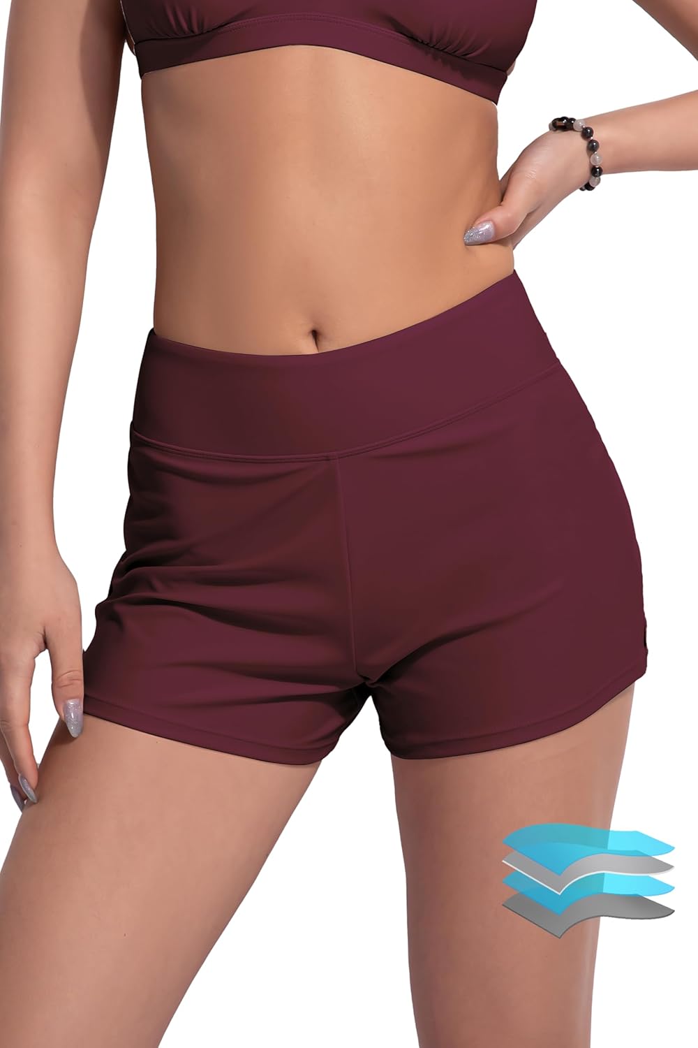 Beautikini Period Swimwear for Girls - Leakproof Swim Shorts