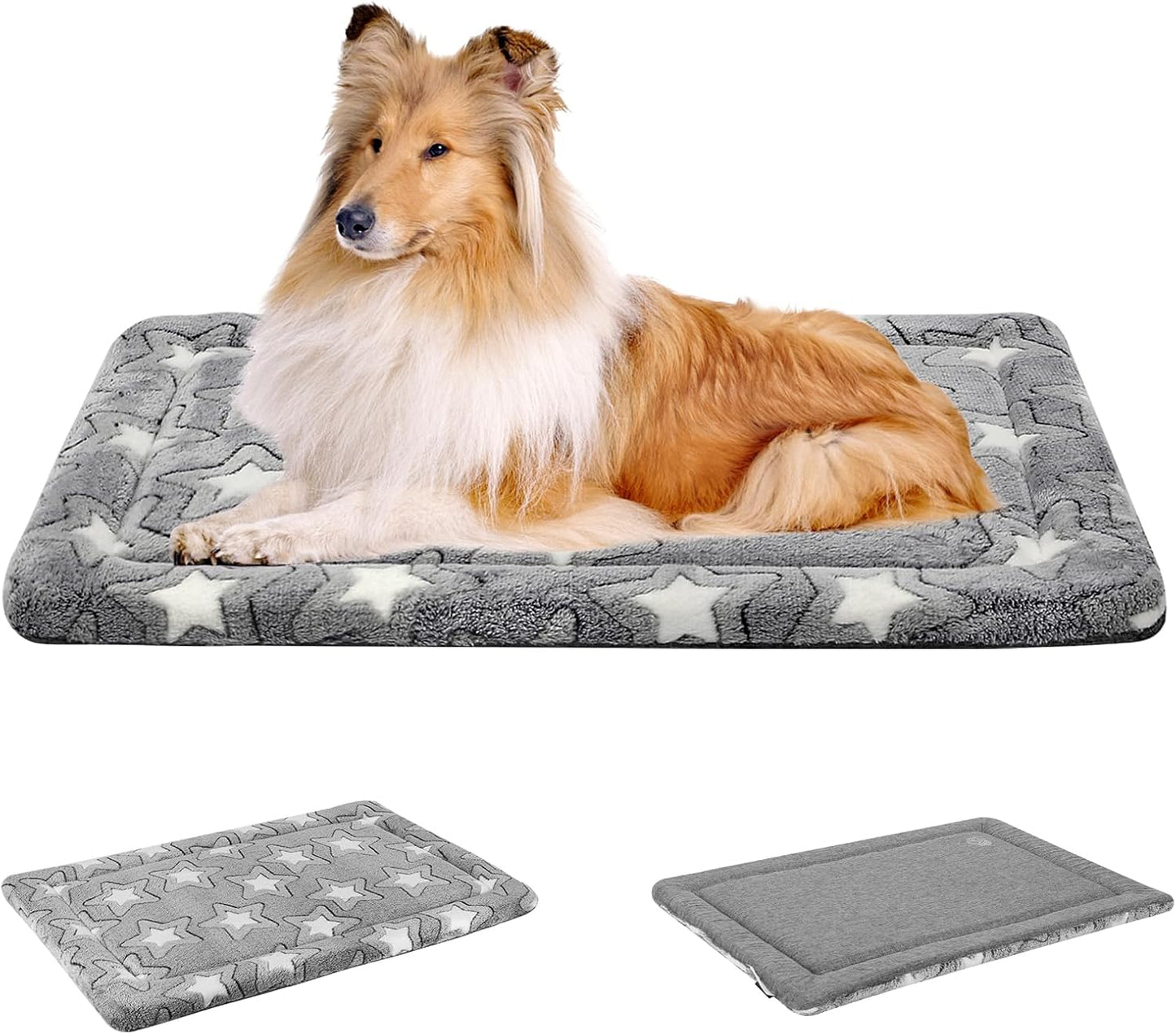 EMPSIGN Fancy Dog Bed Mat for Small to XXX-Large Dogs