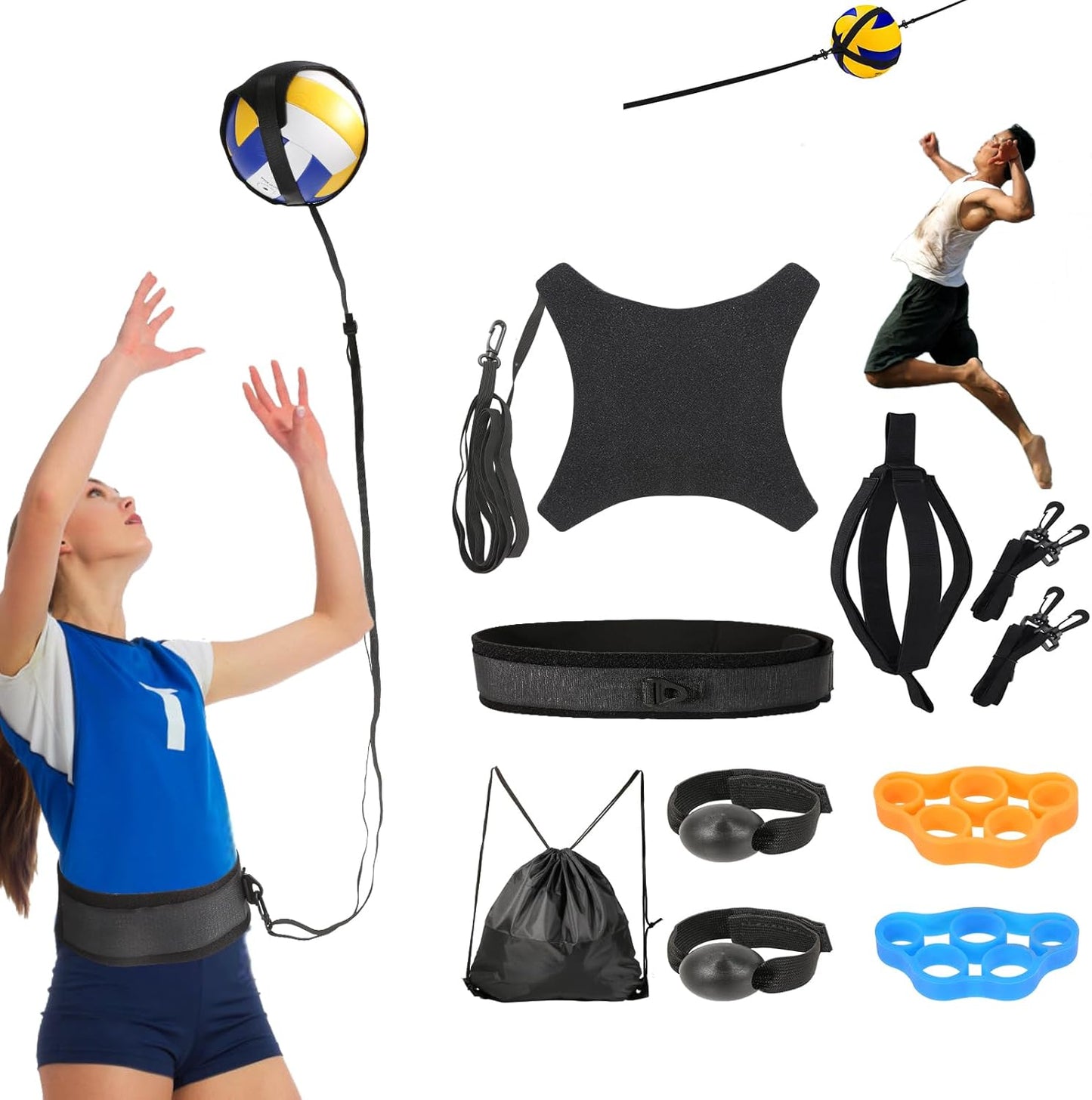 Davllin Volleyball Rebounder - Ultimate Solo Trainer