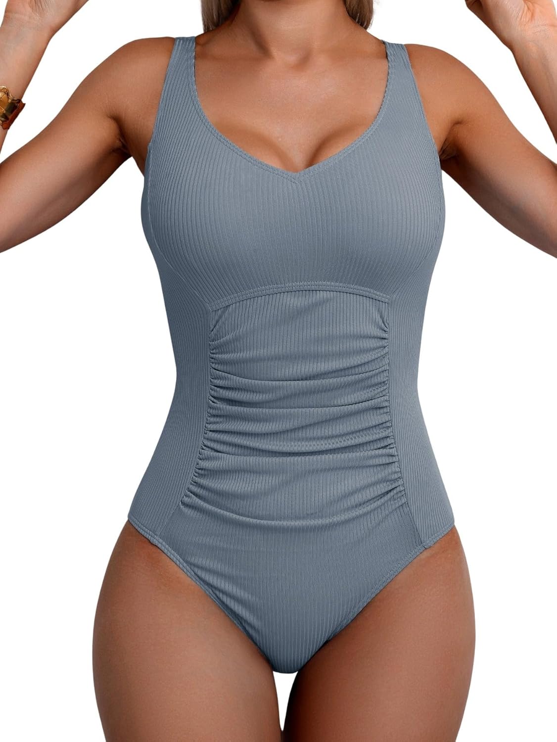 One Piece Swimsuit Tummy Control Bathing Suit for Women