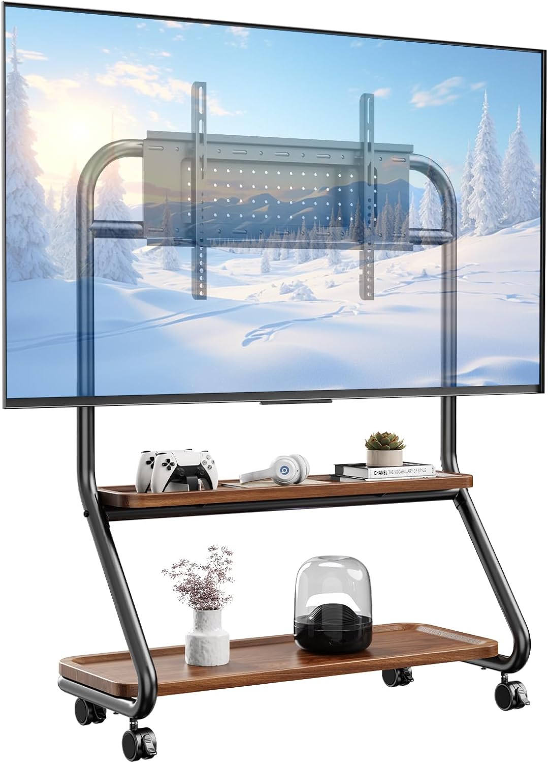 Modern TV Stands for Living Room with Unique Storage Design