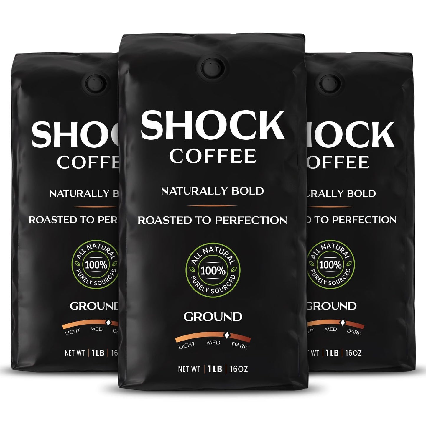 Shock Coffee Ground: The Strongest All-Natural Caffeinated Brew