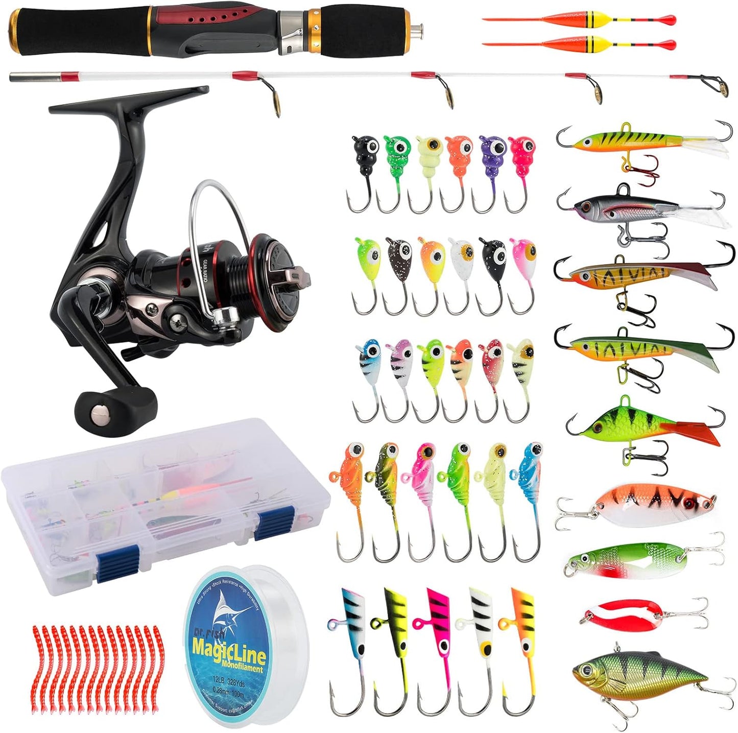 Dr.Fish Ice Fishing Combo: Ultimate Gear Set