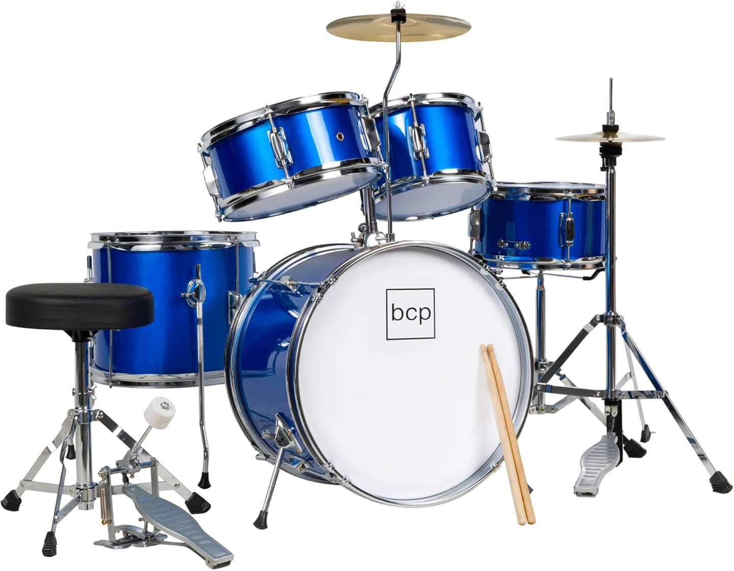 Best Choice Products Kids Drum Set 5-Piece Beginner Kit