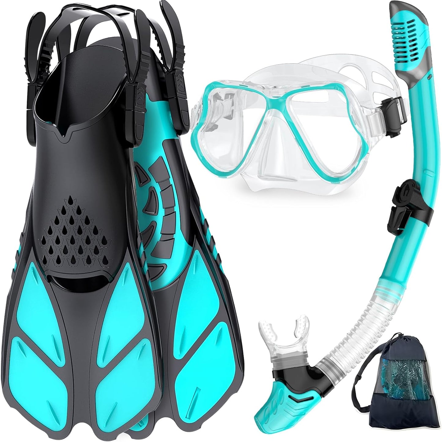 Zenoplige Panoramic Snorkel Set - Dive with Clarity!
