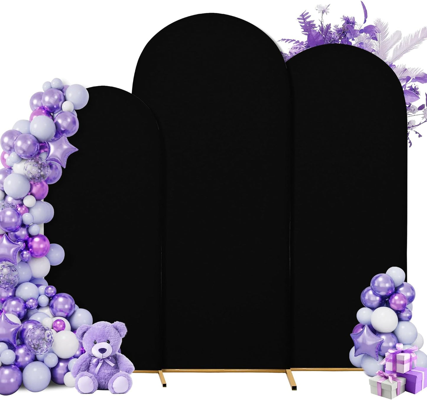 Spandex Wedding Arch Covers Set for Stunning Event Backdrops