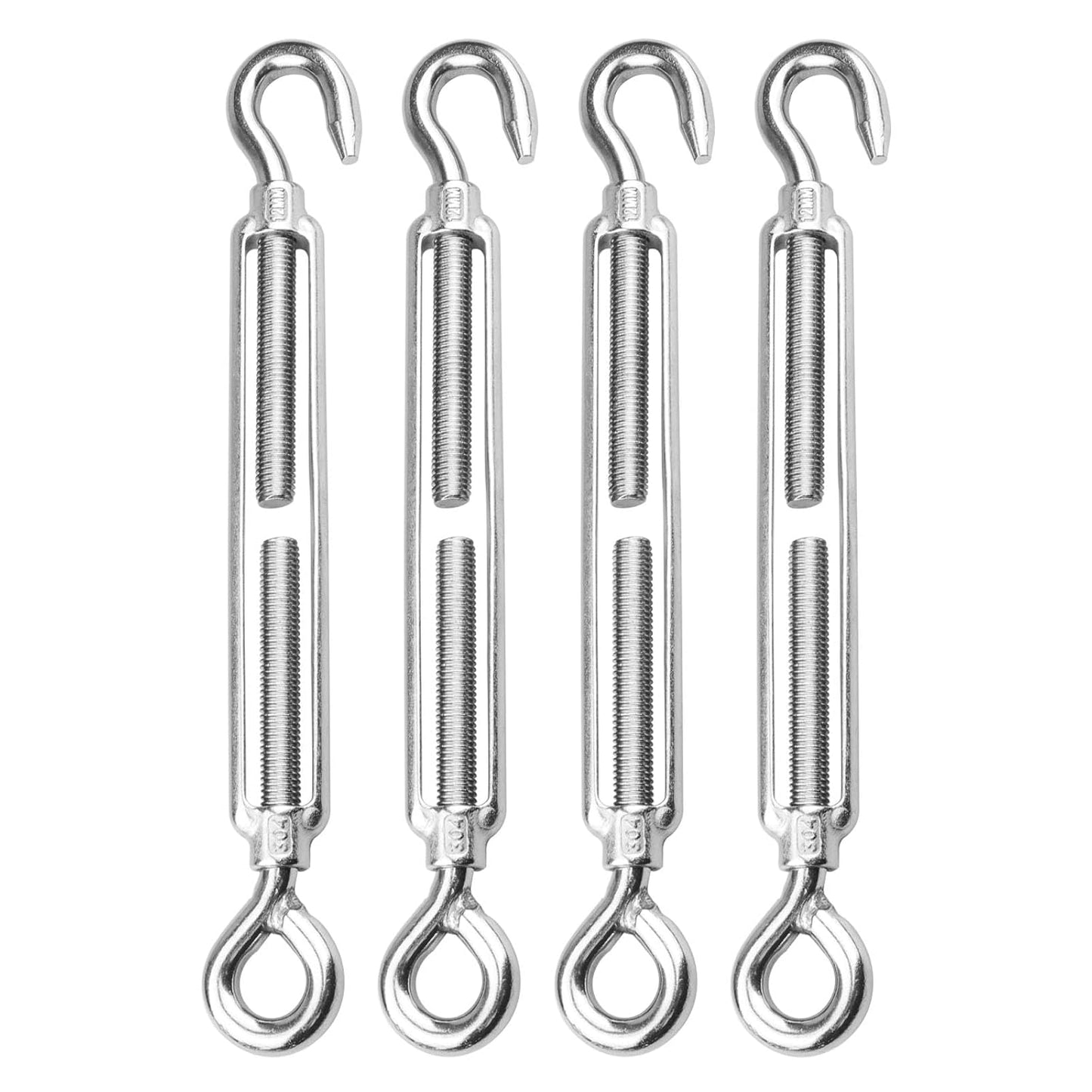 1/2 Inch Turnbuckle Hook & Eye M12 Turnbuckles for Tensioning