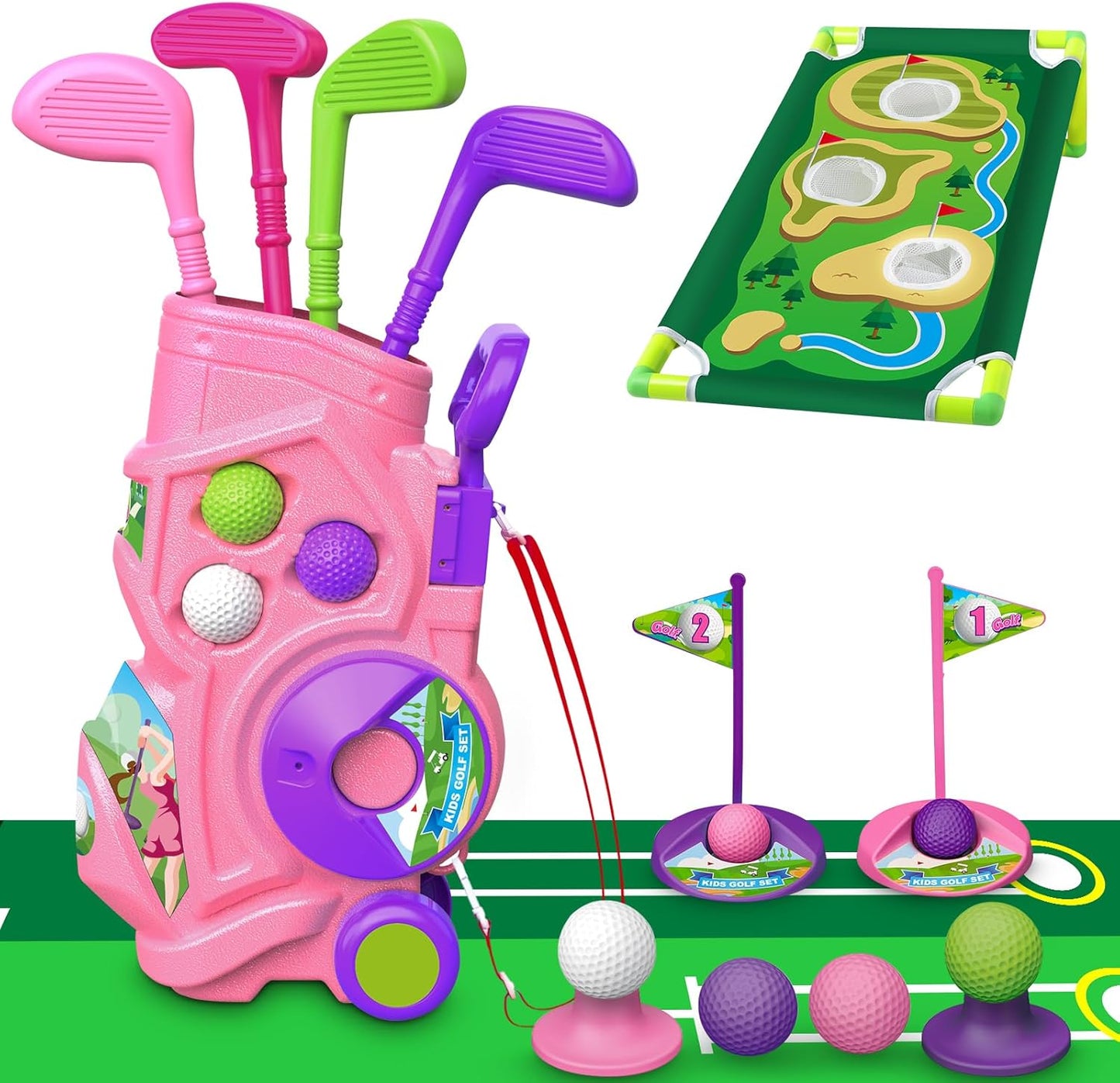 Ultimate Toddler Golf Set - Perfect Gift for Little Golfers!