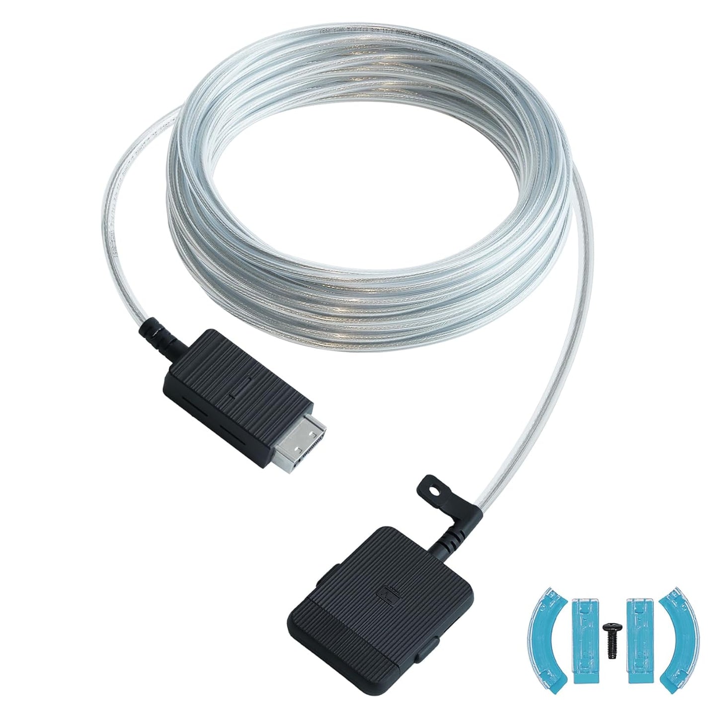 Enhance TV Setup with 15m Fiber Optic Cable