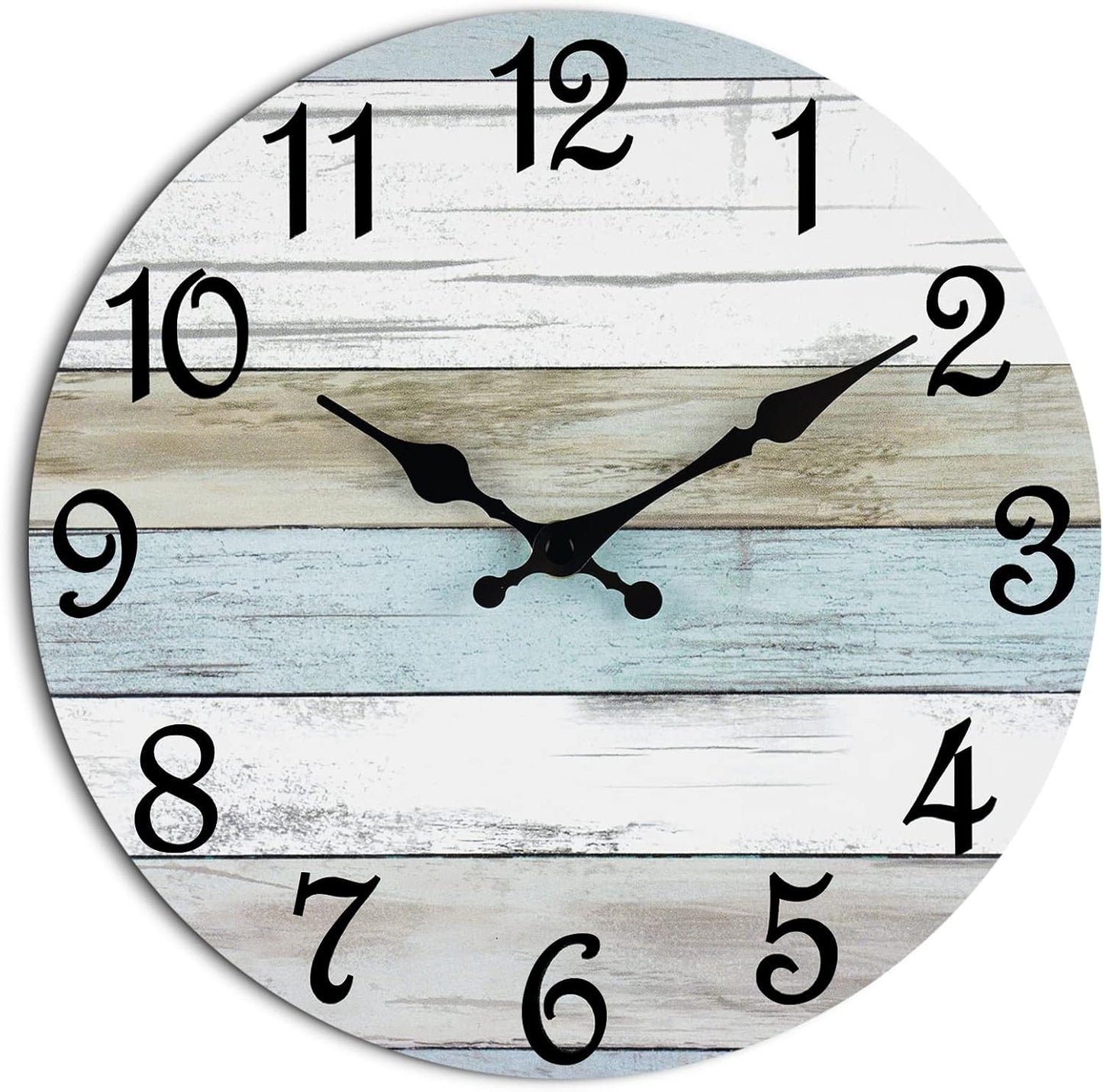 CHYLIN 18 Inch Silent Non Ticking Wall Clock for Home Decor