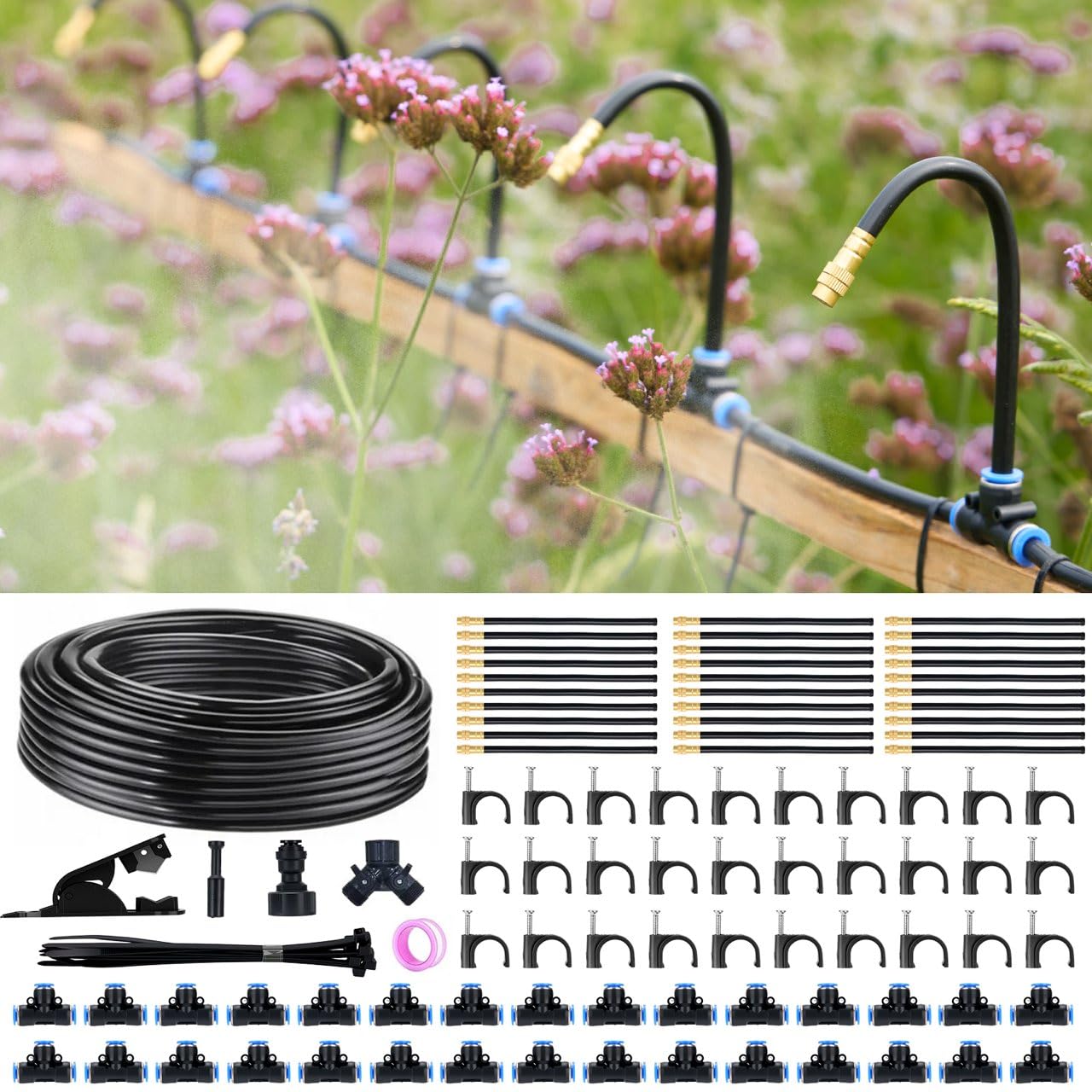 360 Automatic Drip Irrigation Kit for Efficient Garden Watering