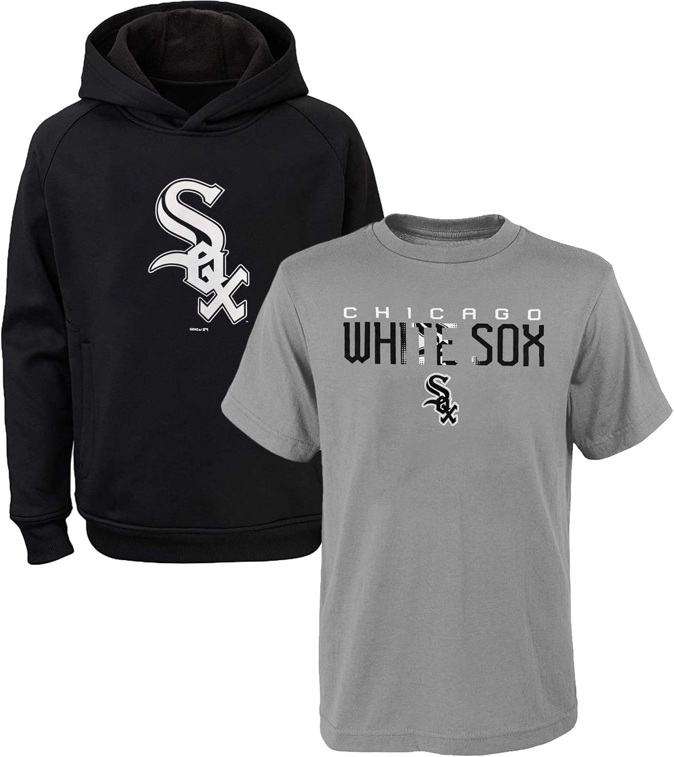 Chicago White Sox Youth Performance Hoodie & Tee Combo Set