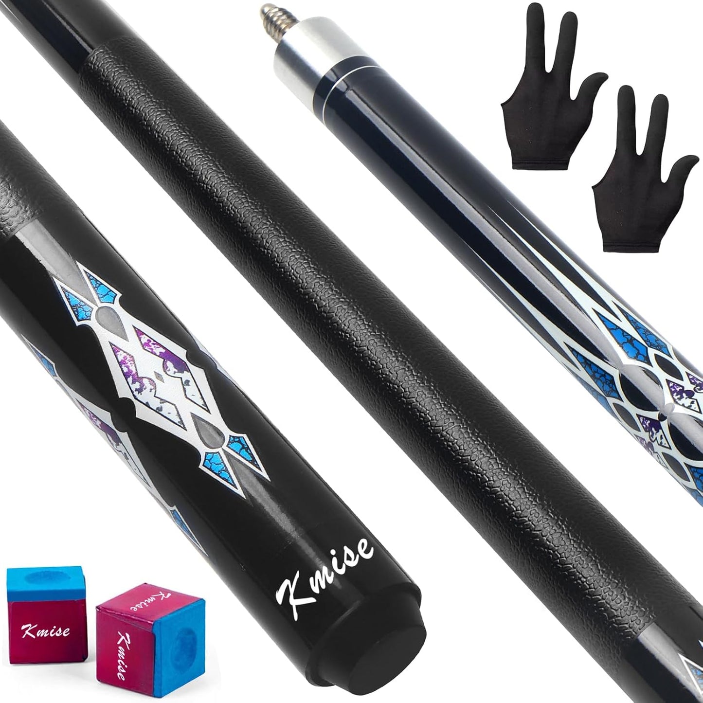 Kmise Pool Cue Stick - 58 Inch Professional Billiard Cues
