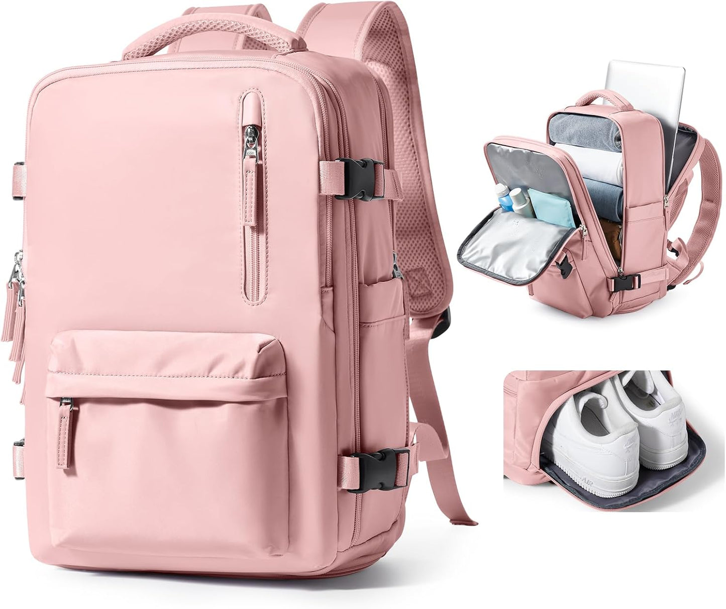 VGCUB Large Travel Backpack for Women and Men, 17 Inch Laptop