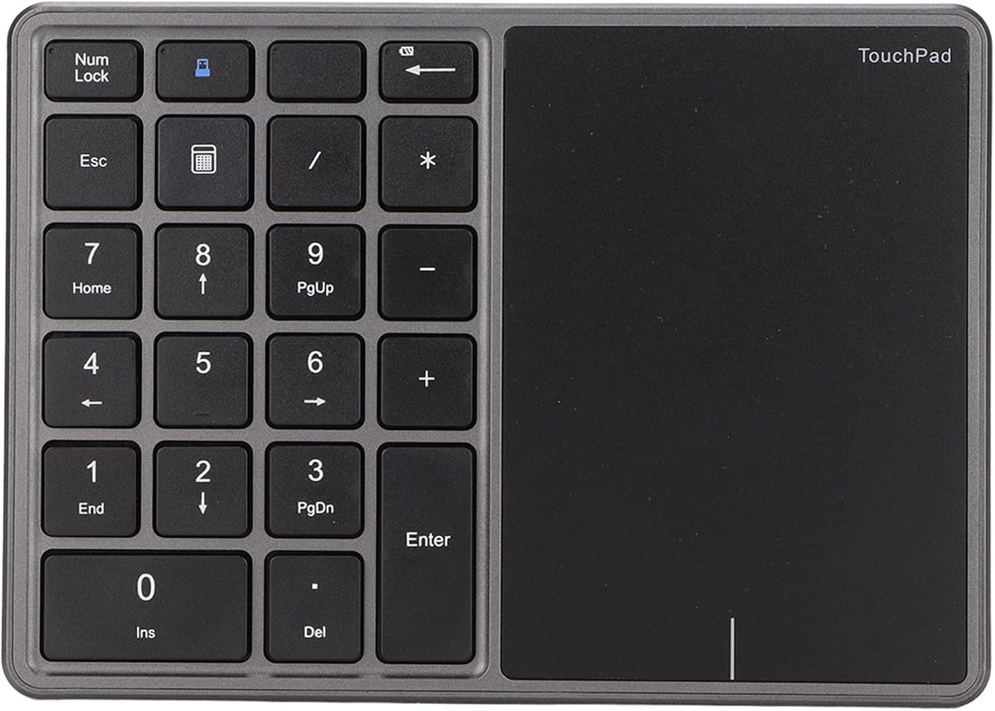 PUSOKEI BT5.0 Numeric Keypad with Touchpad for All Systems